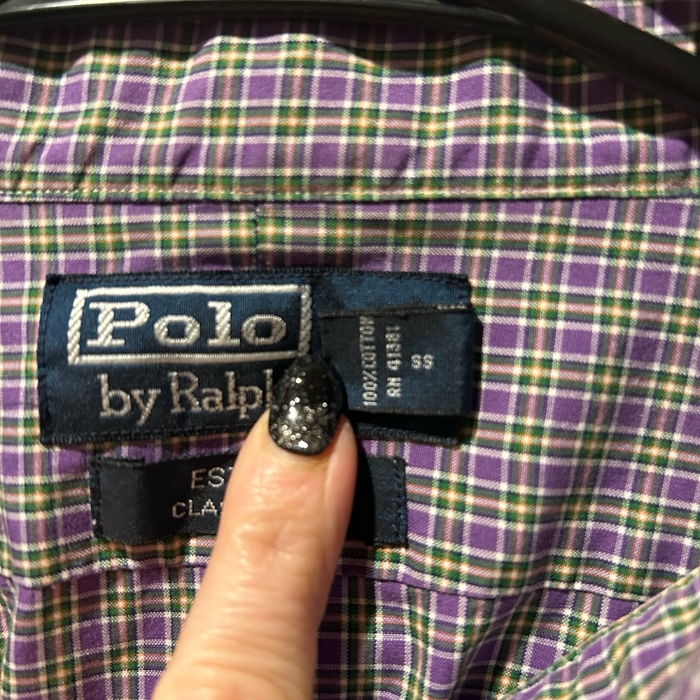 Polo Long Sleeve Button Down - image 3
